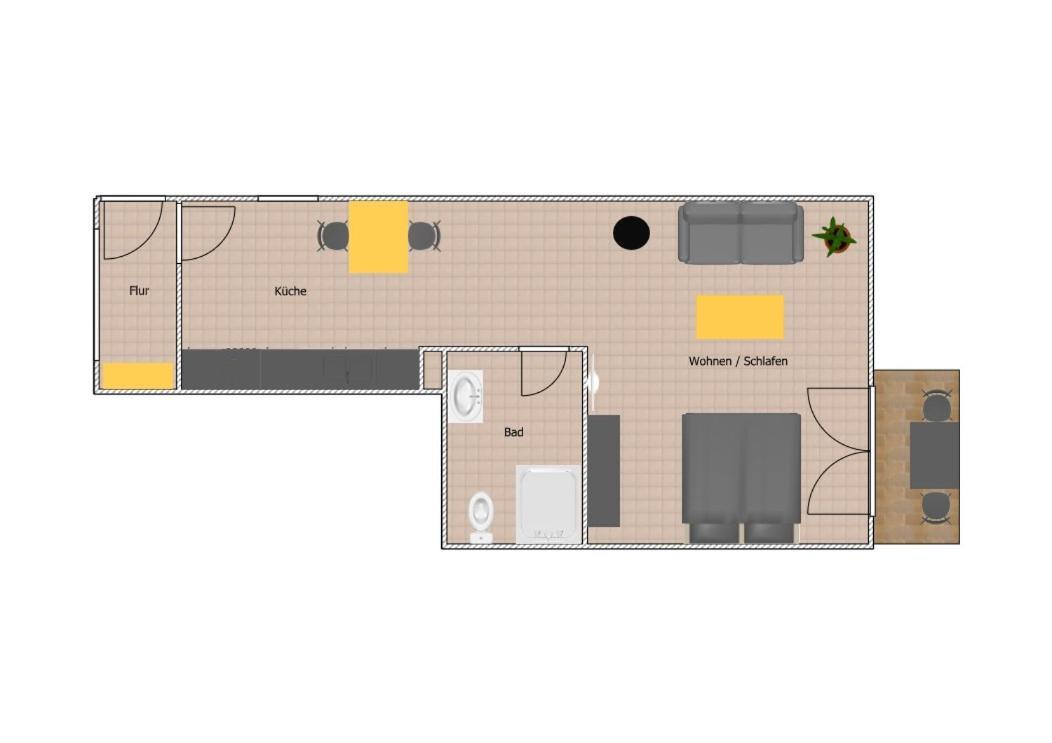 Appartement Am Mythenweg Thale Bagian luar foto